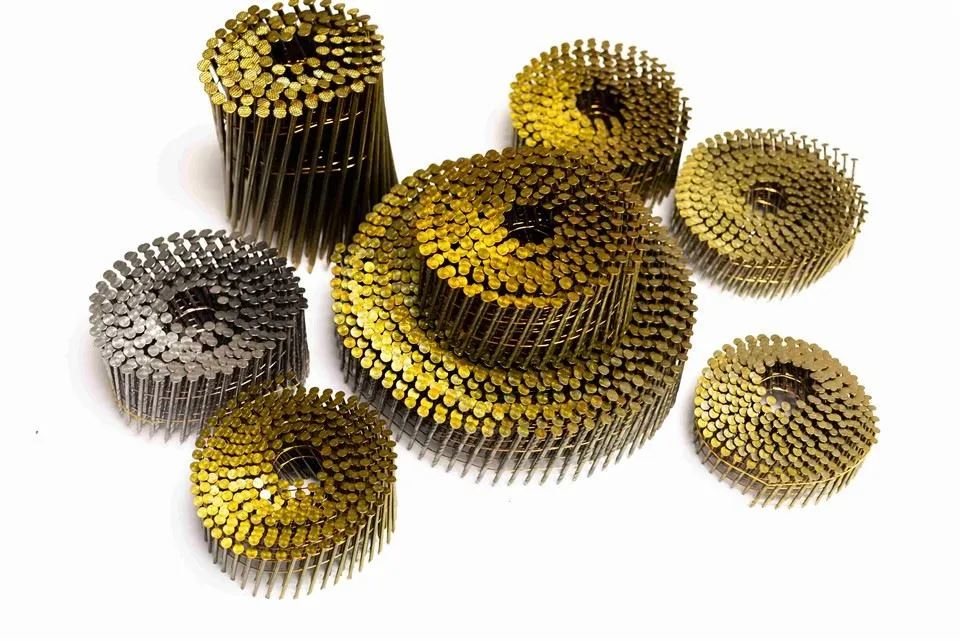 Diamond Point Coil Nails